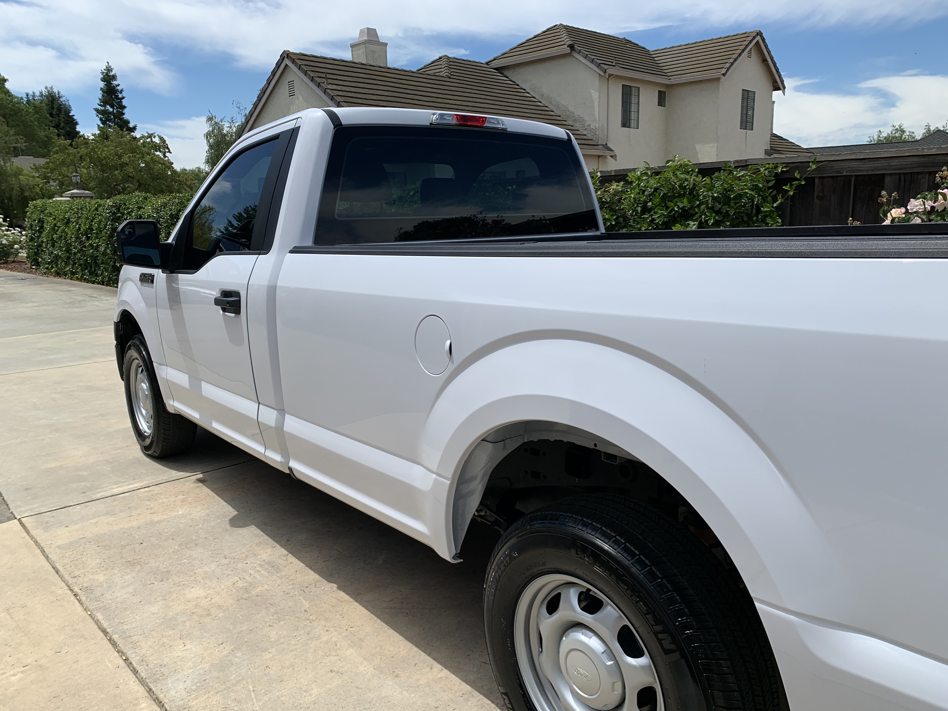 a white truck